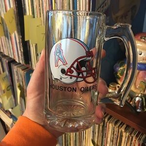 1990 Huston O I L E R S mug